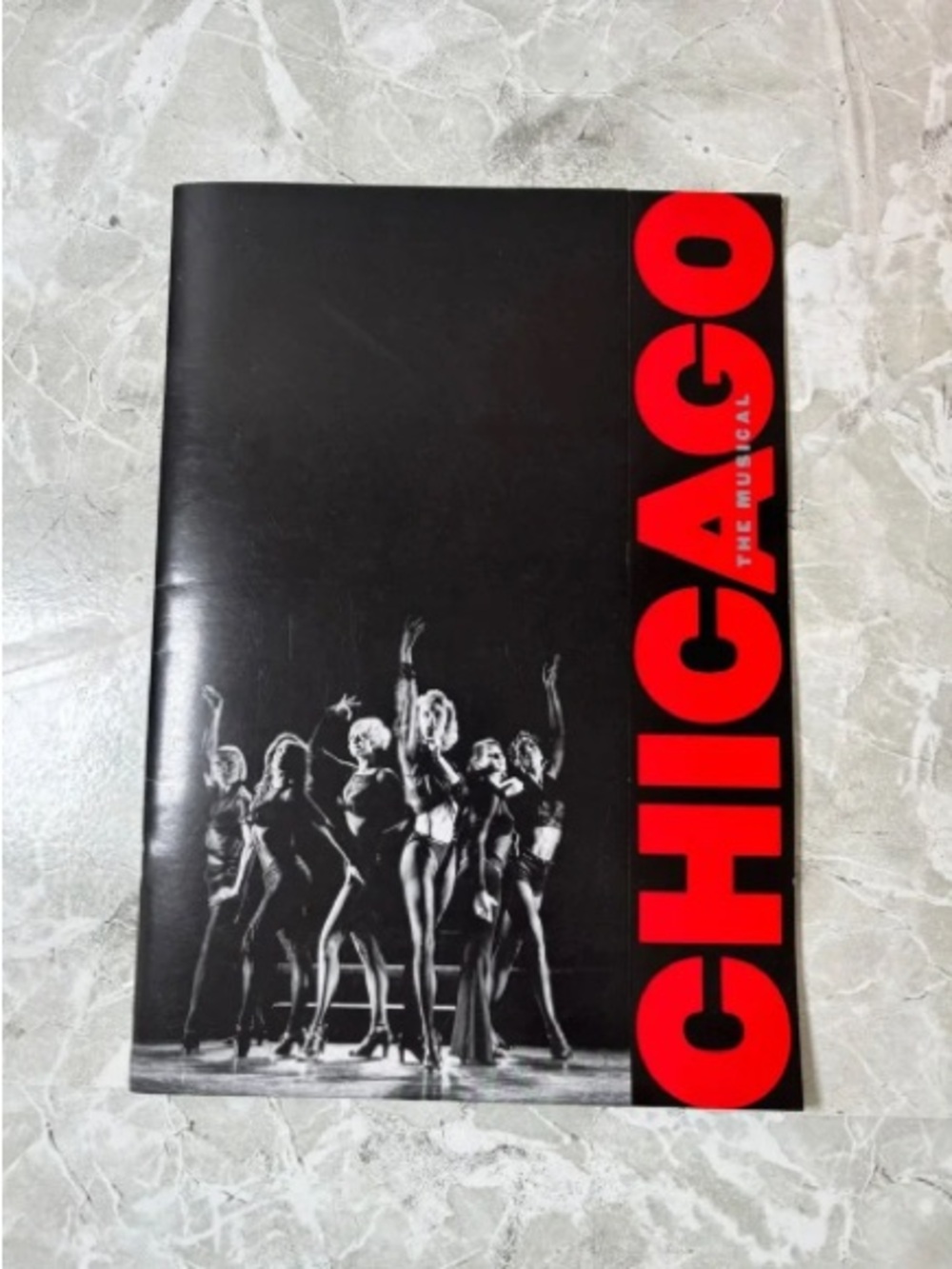 Chicago The Musical Black & Red Wall Art Poster